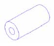 35mm cord lock roller