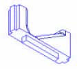 Cord lock clutch guide
